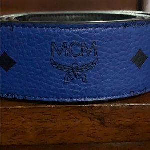 Men’s Blue MCM Belt